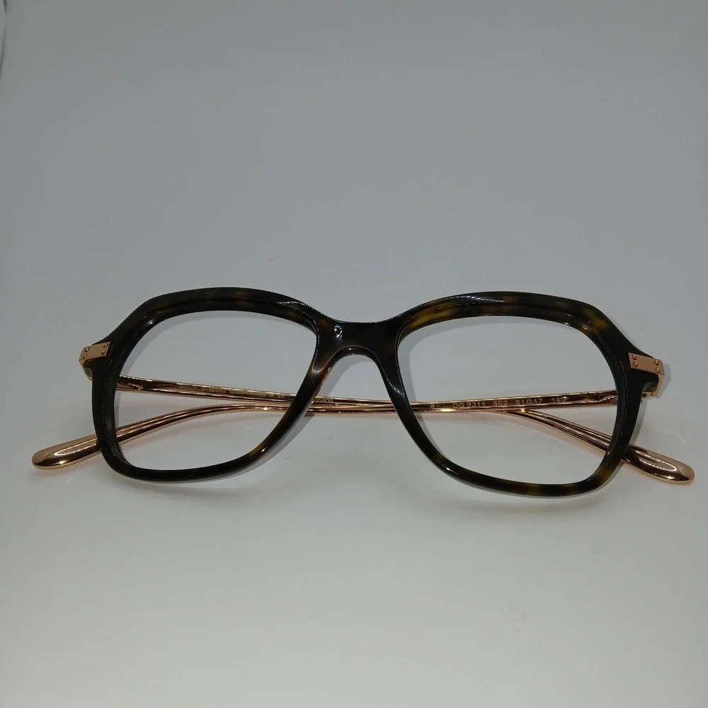 Dolce&Gabbana DG3311 Womens Eyeglasses Frame Dark Brown Tortoise 51-17-140 mm